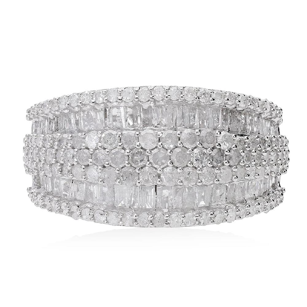 shop lc D'Joy Diamond 2.00 ctw Ring in Platinum Over Sterling Silver