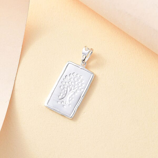 Shop Lc D'Joy Kalpataru Tree Pendant Without Chain In Sterling Silver 1.40 Grams (Del. In 5-7 Days)