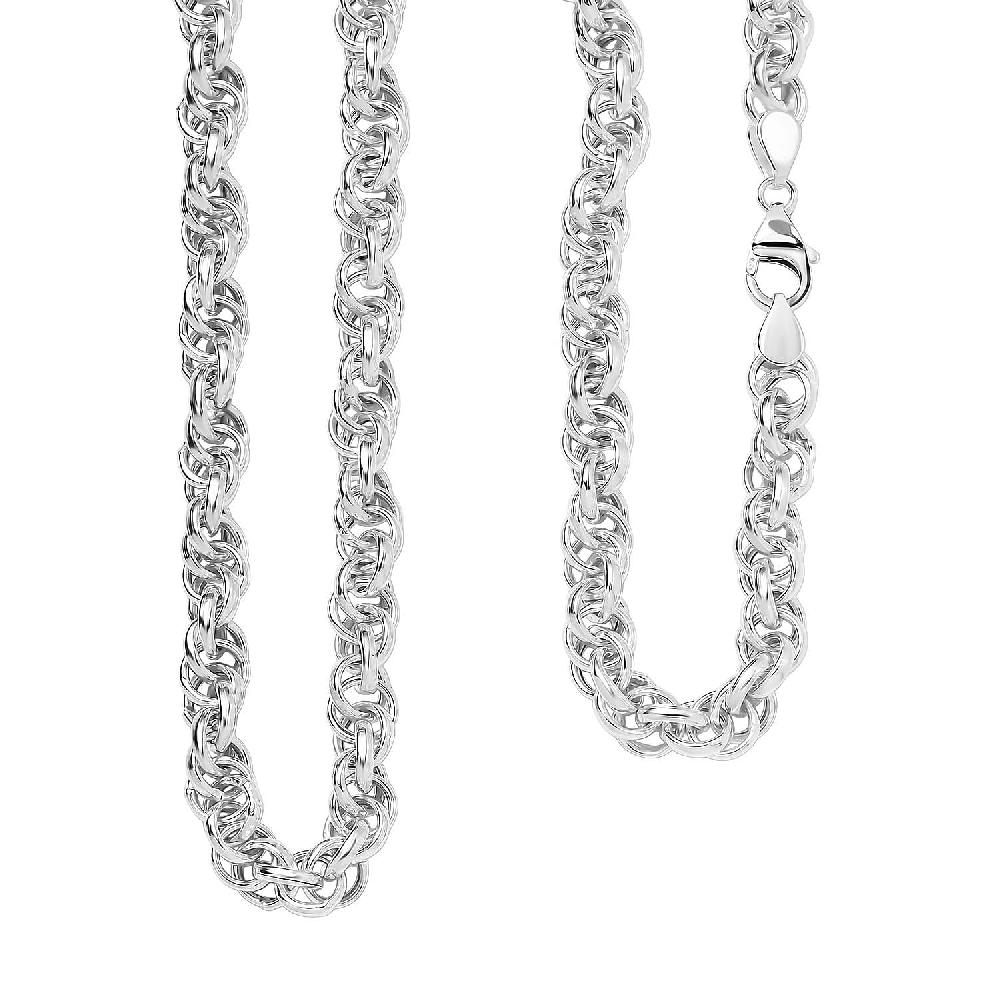 shop lc D'Joy Oval Link Chain Necklace in Sterling Silver 21 Grams 20 Inches