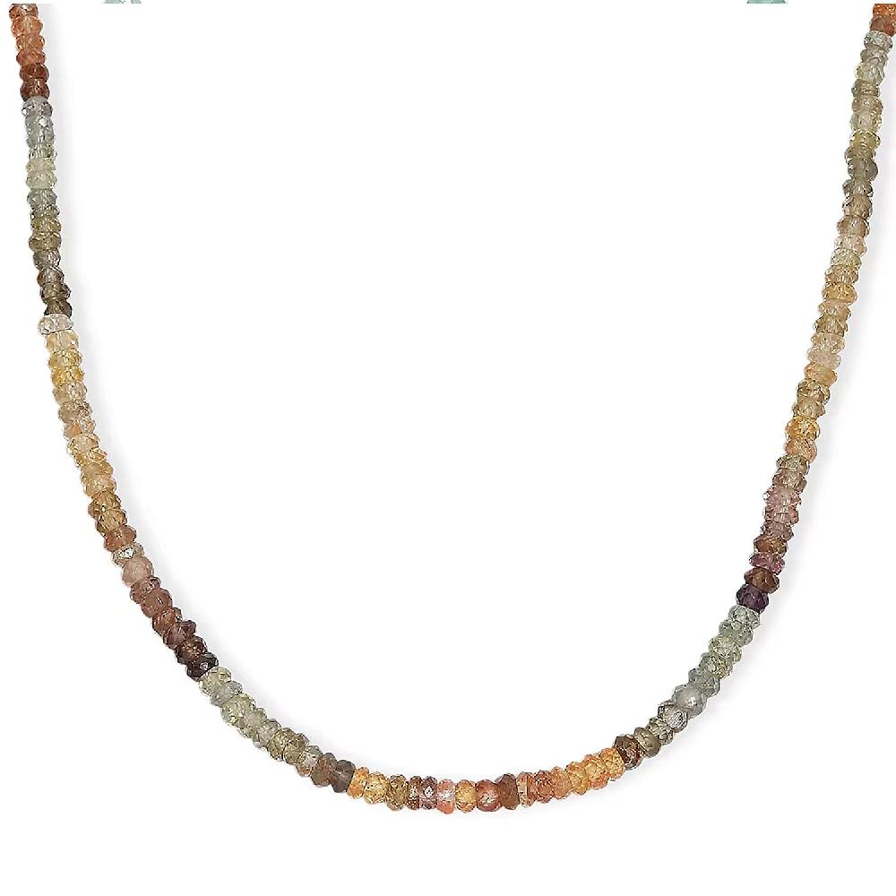 shop lc D'Joy Premium Golden Zircon 85.00 ctw Beaded Necklace in 18K Vermeil Yellow Gold Over Sterling Silver 18-20 Inches