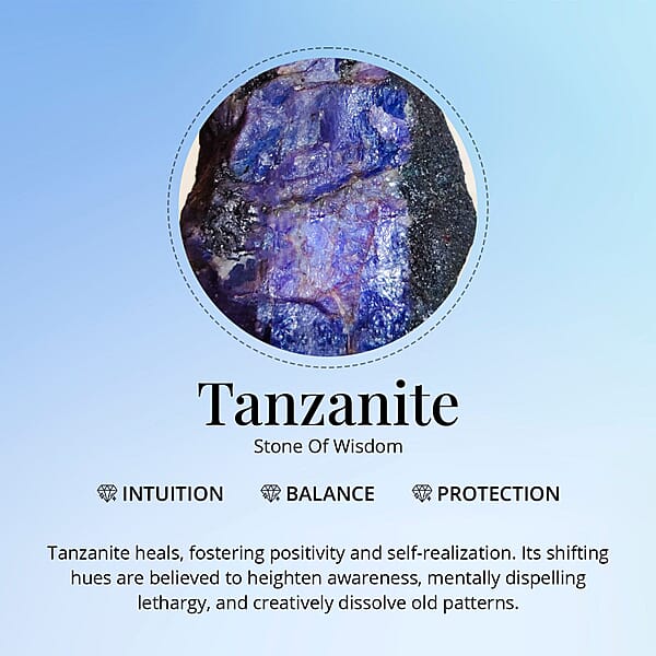 Shop Lc D'Joy Tanzanite 1.00 Ctw Solitaire Stud Earrings In Platinum Over Sterling Silver