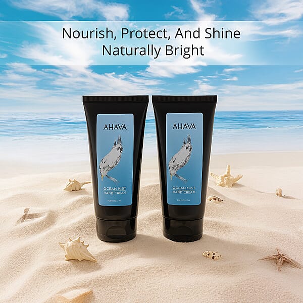 Shop Lc Dead Sea Essentials By AHAVA Set Of 2 Hand Cream (2x 3.4oz) Ocean Mist