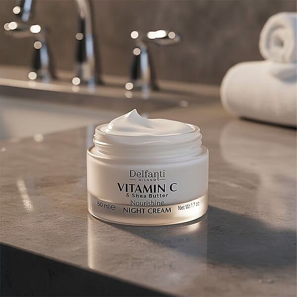 Shop Lc Delfanti Milano Vitamin C & Shea Butter 1.7oz Night Cream