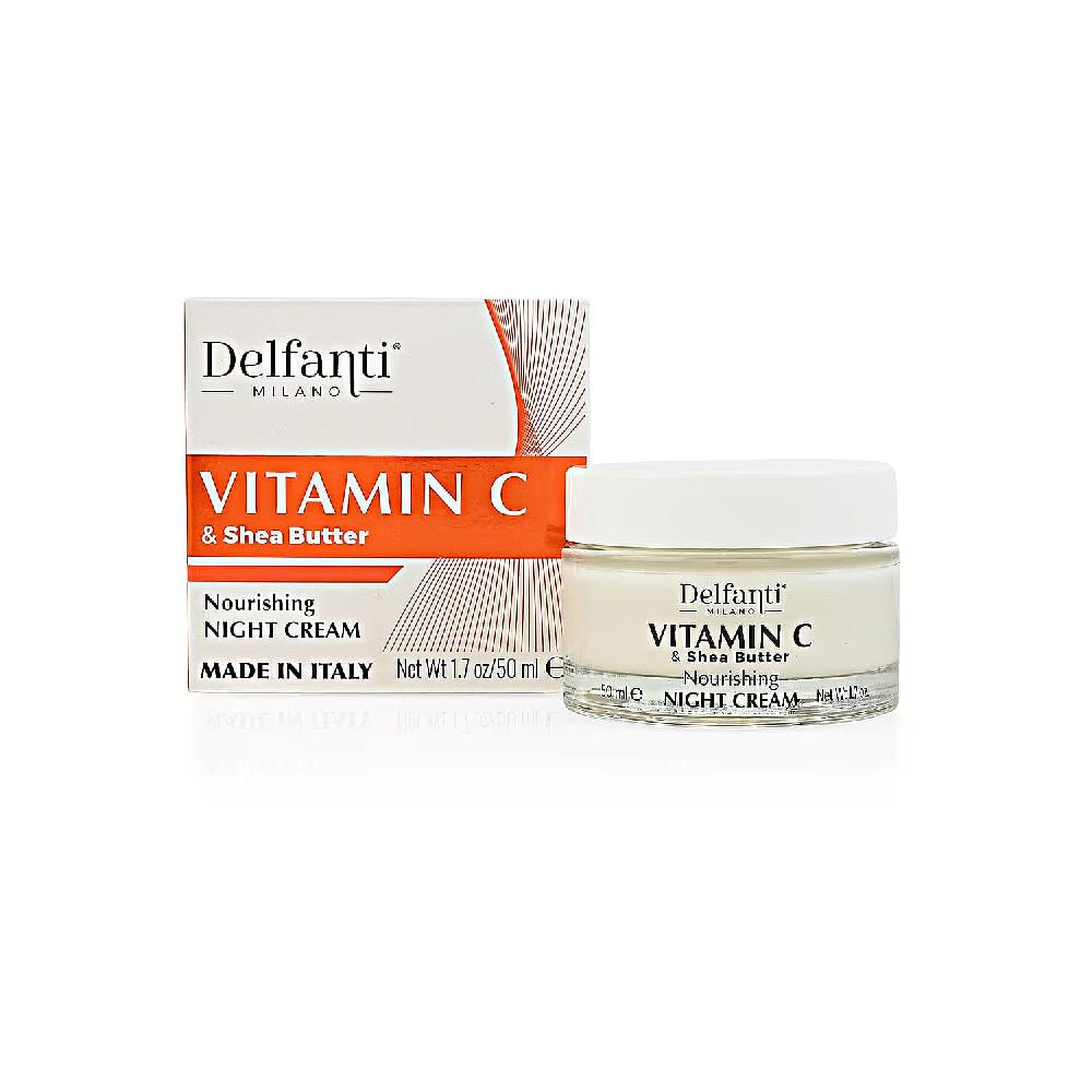 shop lc Delfanti Milano Vitamin C & Shea Butter 1.7oz Night Cream