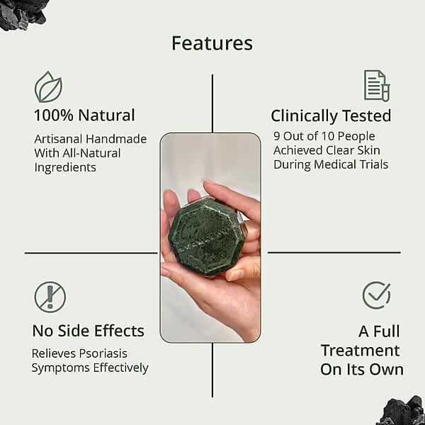 Shop Lc Dermabon Set Of 3 Multi- Symptoms Psoriasis Cleanser Soap For Soothing