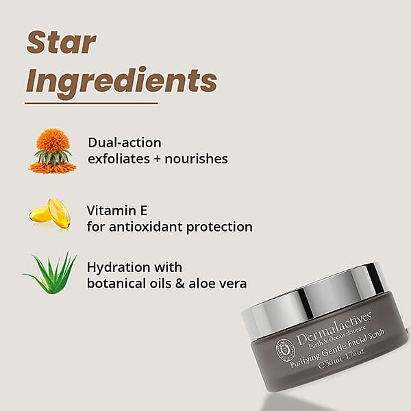 Shop Lc Dermalactives Purifying Gentle Facial Scrub (1.7oz)