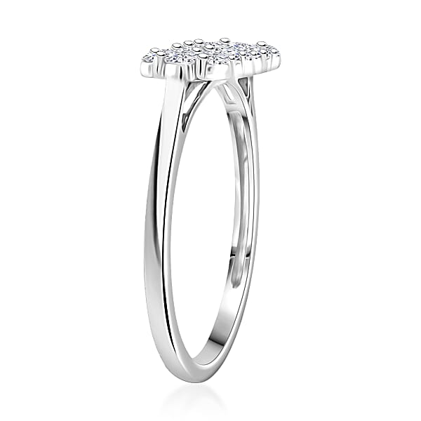 Shop Lc Diamond G-H SI 1.05 Ctw Ring In 900 Platinum