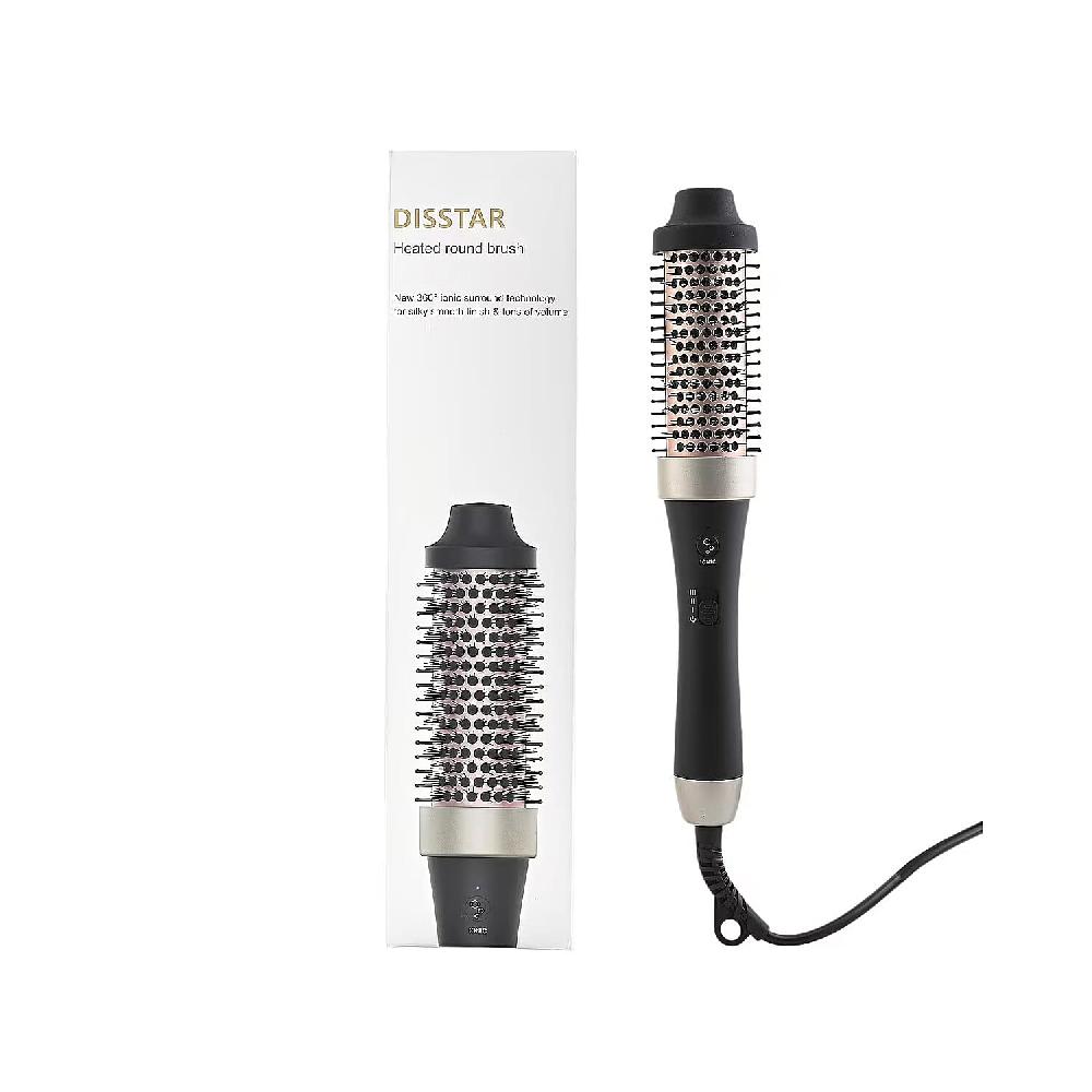 shop lc Disstar Heated Round Brush (Straightener Curler & Comb)