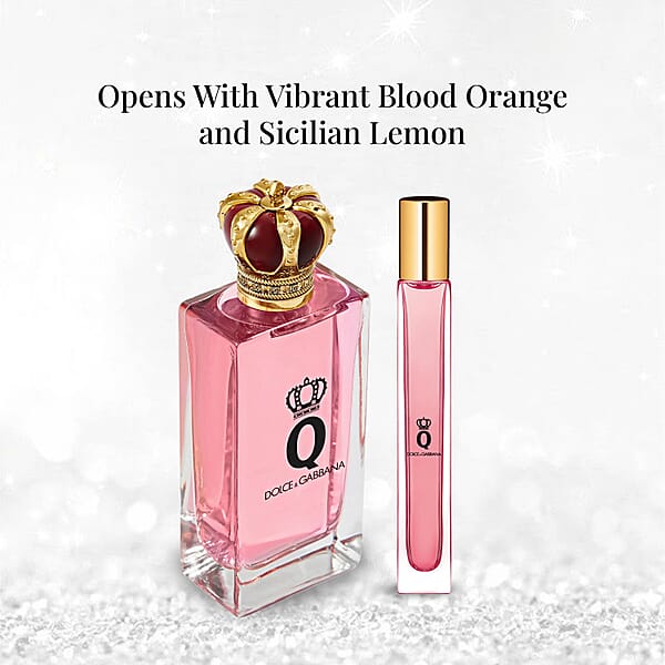 Shop Lc Dolce & Gabbana Queen 2pc Eau De Parfum Spary 3.3oz And 0.33oz