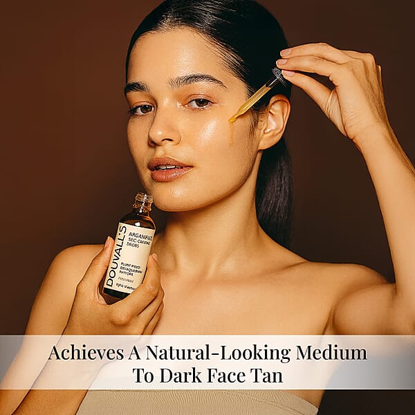 Shop Lc Douvall’s Argan Face Self Tanning Drops (1.1oz) Light/Medium