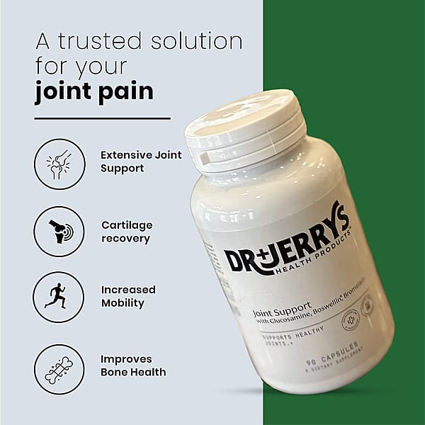 Shop Lc Dr. Jerry's Joint Support With Glucosamine Boswellin And Bromelain Dietary Supplement (90 Capsules)