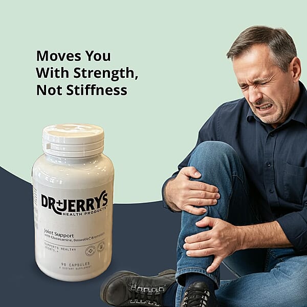 Shop Lc Dr. Jerry's Joint Support With Glucosamine Boswellin And Bromelain Dietary Supplement (90 Capsules)