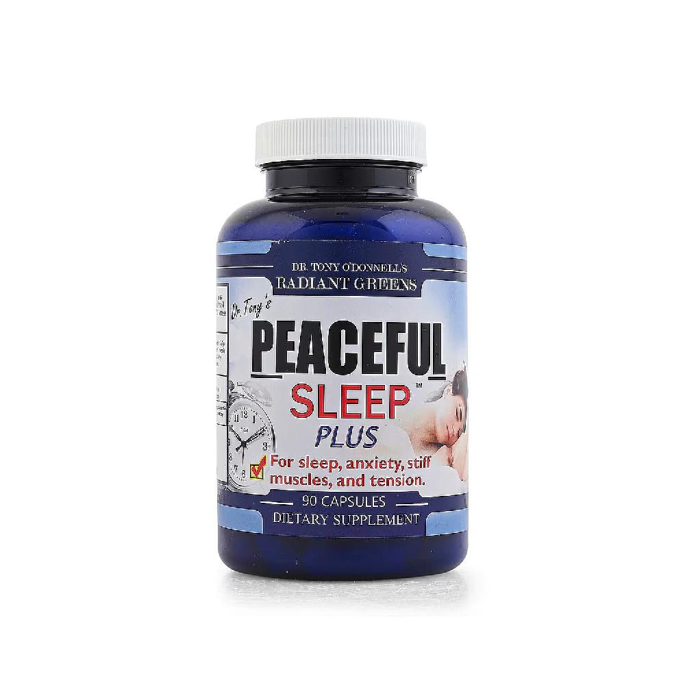 shop lc Dr. Tony Peaceful Sleep Plus (For Sleep Stiff Muscles & Tension) Dietary Supplement (90 Capsules)