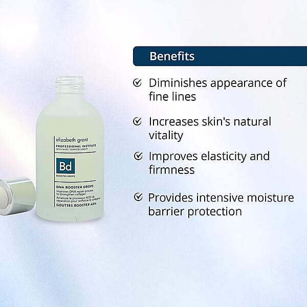 Shop Lc Elizabeth Grant Collagen Re-Inforce 3D Silk Edition Day (3.4oz) & Night Cream (3.4oz) With Professional Institute DNA Booster Drops (2oz)