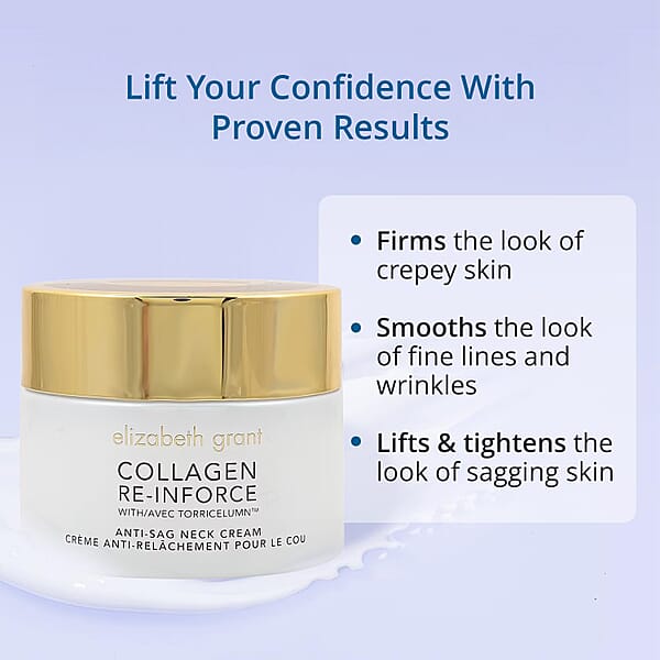 Shop Lc Elizabeth Grant Collagen Re-Inforce Anti Sag Neck Cream (3.4oz)