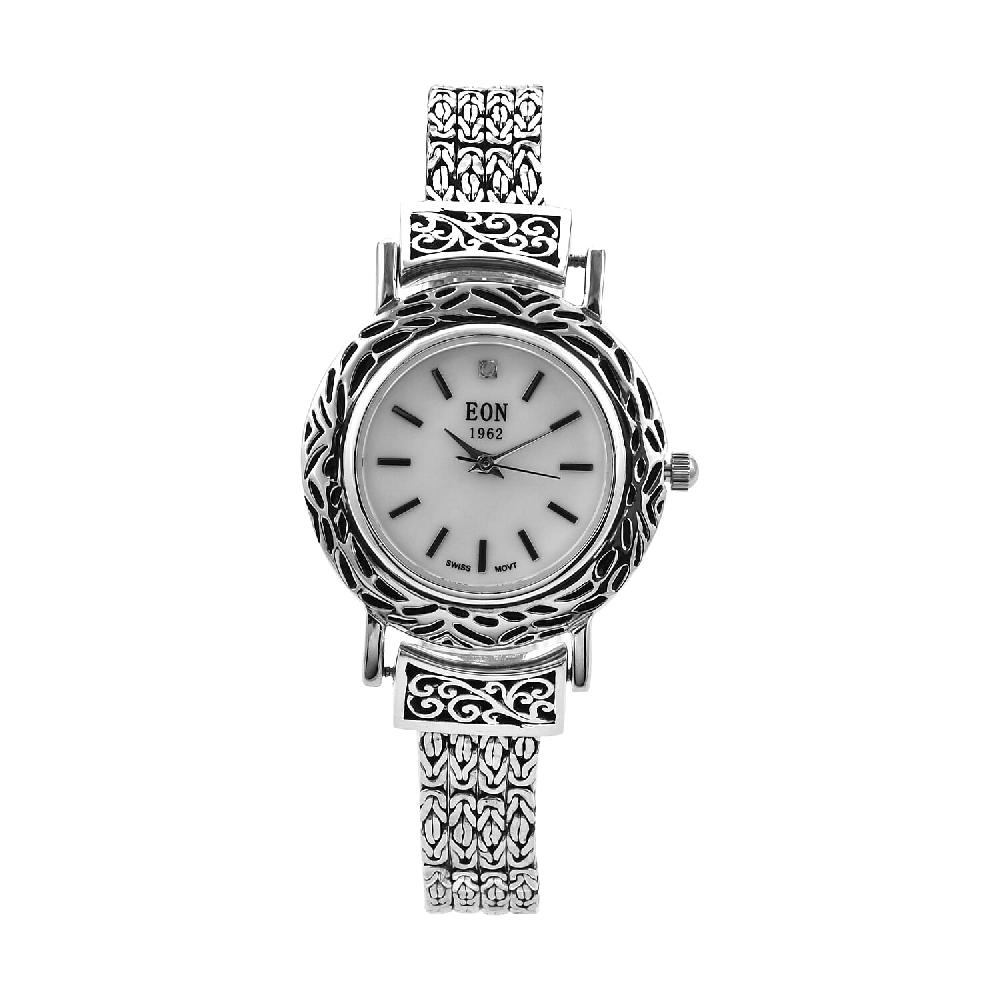 shop lc Eon 1962 Multi-Row Borobudur Bracelet Watch for Women Sterling Silver Swiss Movement Watch Ladies Bracelet Watch (8.00 In)