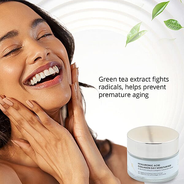 Shop Lc Erth Skin London Hyaluronic Acid & Collagen Day Cream 50ml