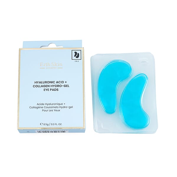 Shop Lc Erth Skin London Hyaluronic Acid + Collagen Hydrogel Eye Pads 5 X 2