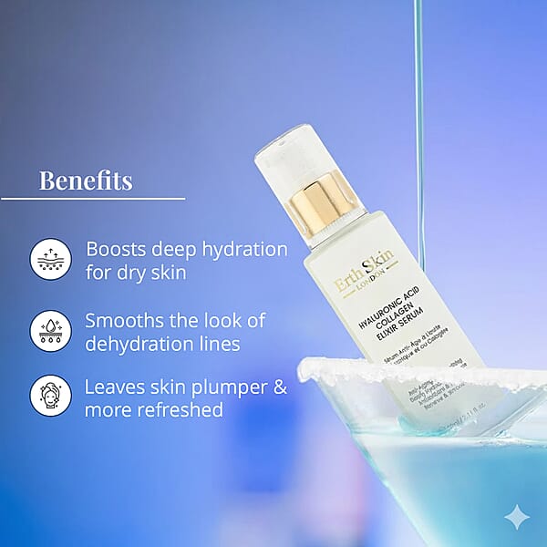 Shop Lc Erth Skin London Hyaluronic Acid & Collagen Serum - 60ml