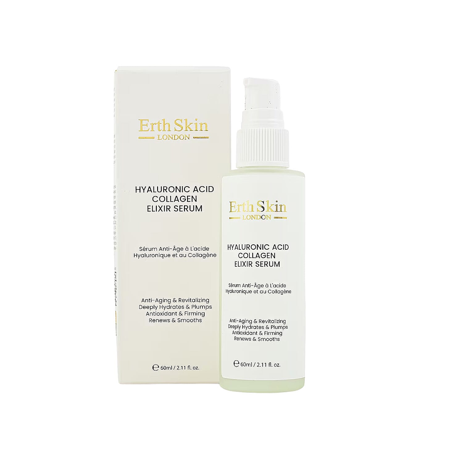 shop lc Erth Skin London Hyaluronic acid & Collagen Serum - 60ml