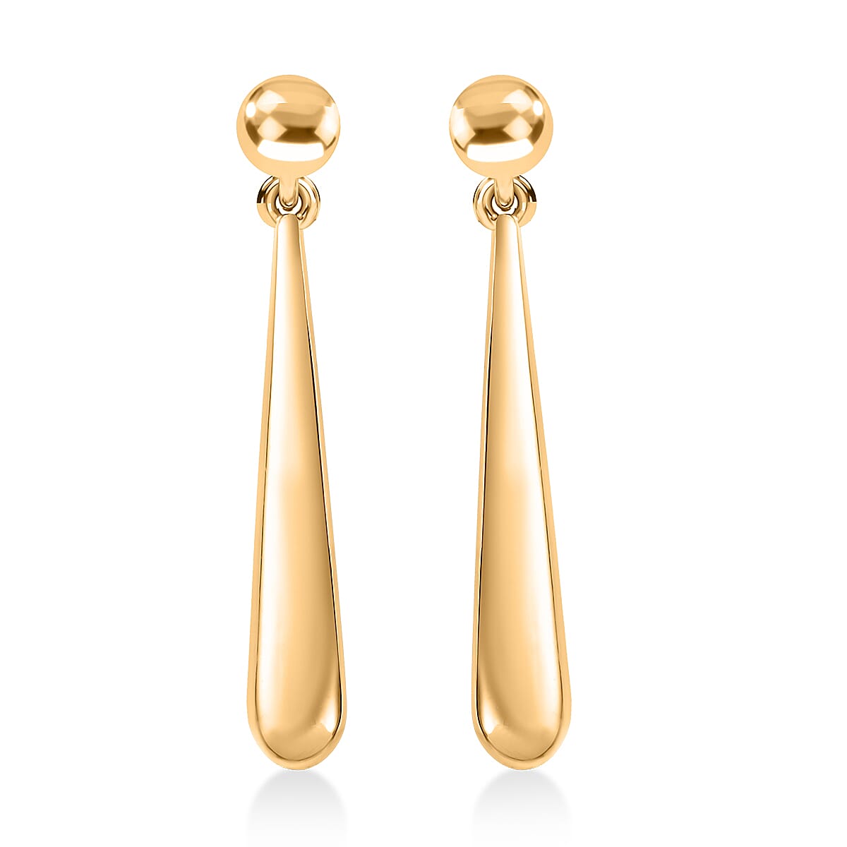 shop lc EverTrue Bronzella Collection Drop Earrings in 18K YG Plated Bronze