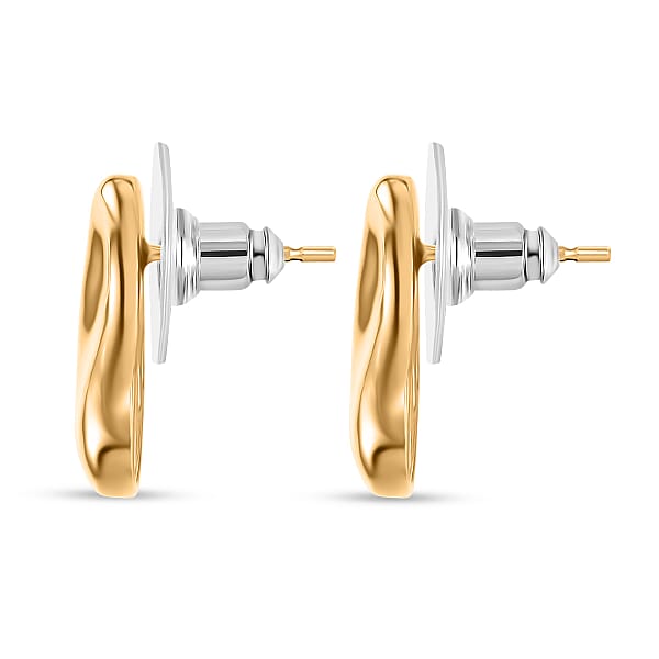 Shop Lc EverTrue Bronzella Collection Rain Drop Earrings In 18K YG Plated Bronze