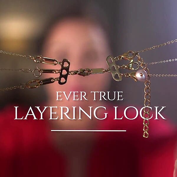 Shop Lc EverTrue Set Of 3 Jewelry Layering Lock Hearts Lobster Clasps With Spring Ring Lock In ION Plated YG Stainless Steel (1pcs 3row 1pcs 4row 1pcs 5row) Jewelry Closure Lobster Locks
