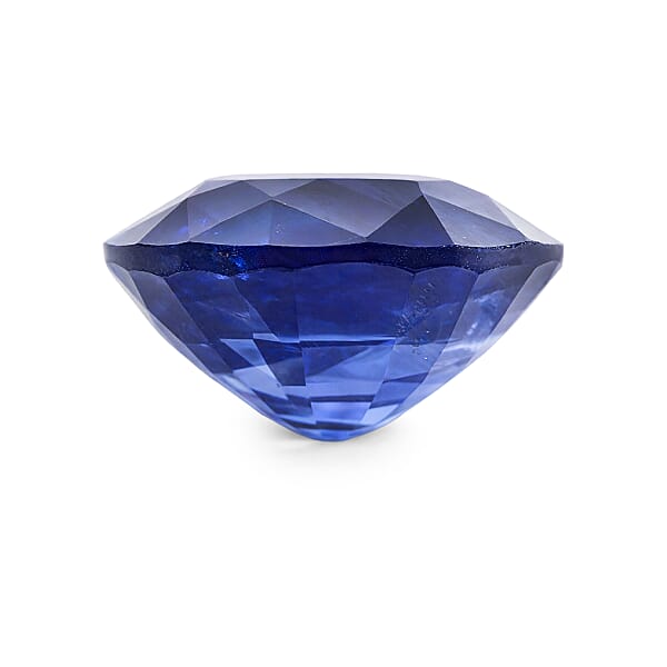 Shop Lc Gem Hunter Collection AAAA Natural Blue Sapphire (Ovl Free Size) 1.00 Ctw