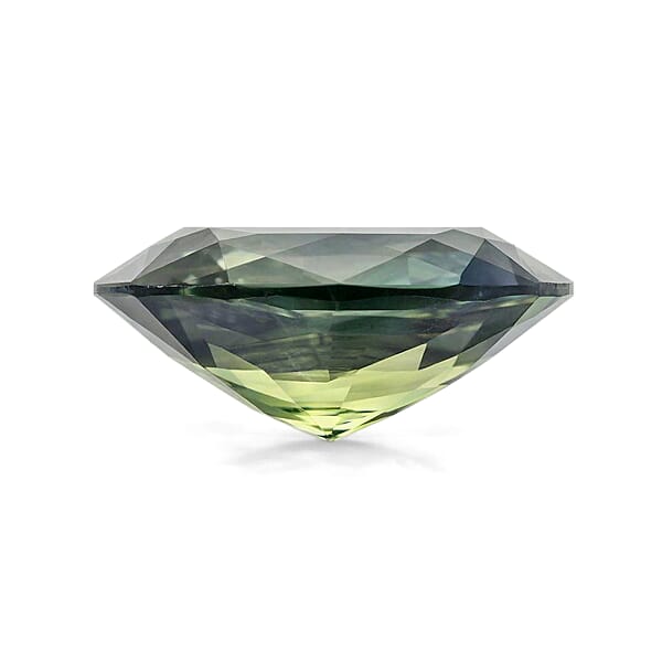 Shop Lc Gem Hunter Collection AAAA Natural Green Sapphire (Ovl Free Size) 1.00 Ctw