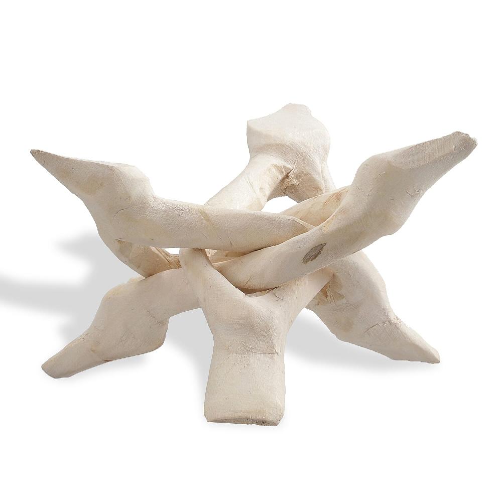 shop lc Handcrafted Natural Color Wooden Tripod Cobra Stand
