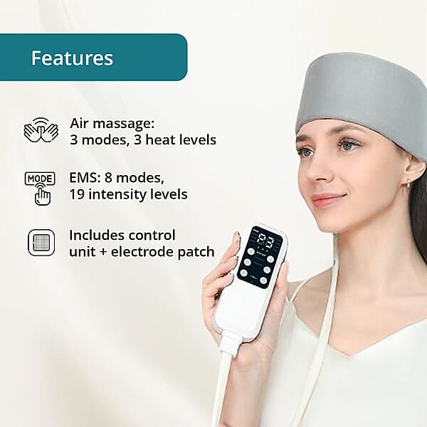 Shop Lc Head Air Compressure Massager With 2000mAh USB Rechargeable Battery (28.3“x4.3“)