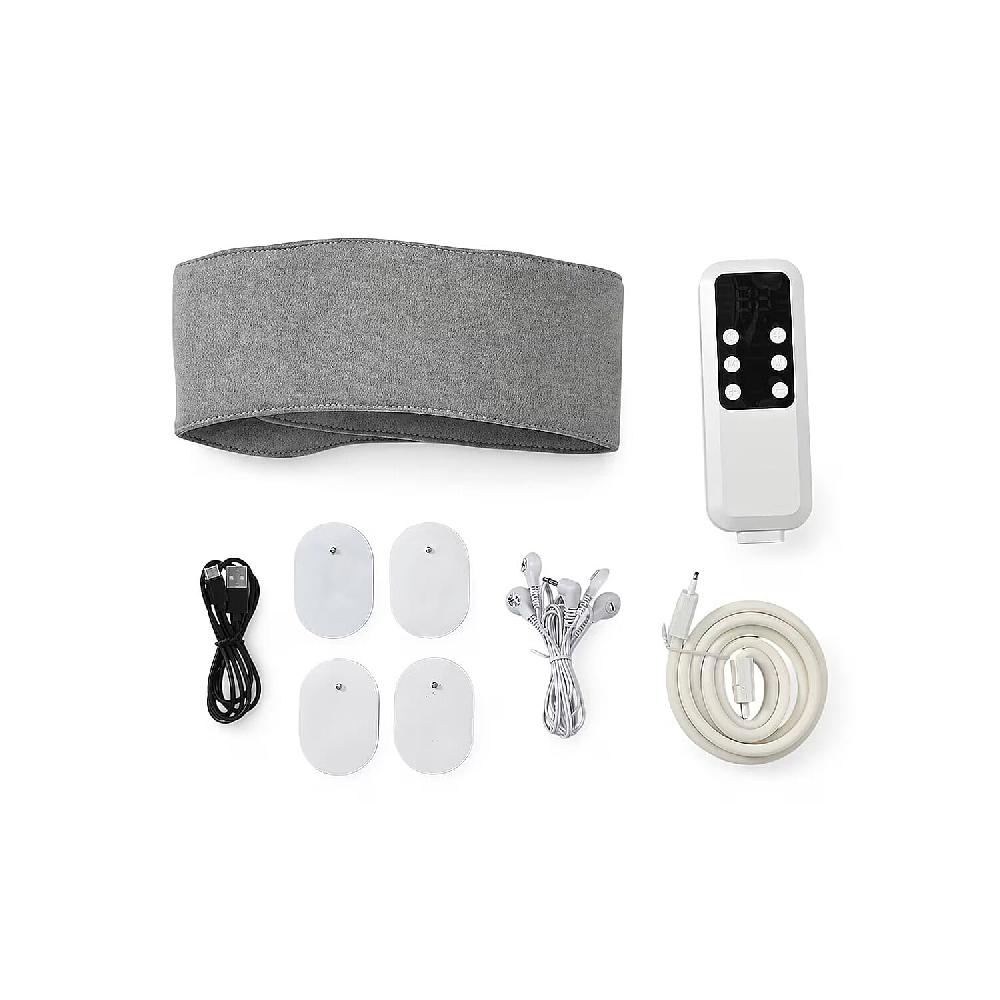 shop lc Head Air Compressure Massager with 2000mAh USB Rechargeable Battery (28.3“x4.3“)