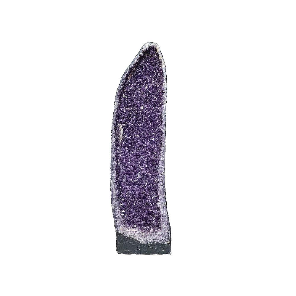 shop lc Home and Office Decor Amethyst Color Geode With Stand (152 lbs)