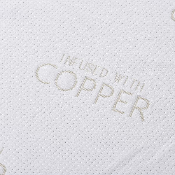 Shop Lc Homesmart Copper Infused Jacquard Mattress Protector Cover King Size