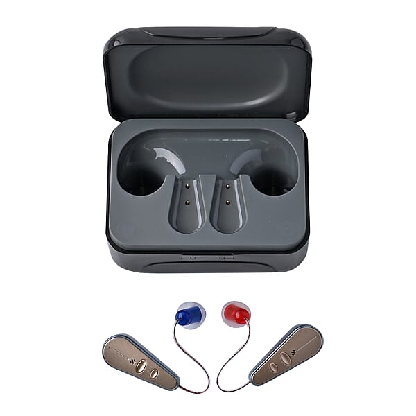Shop Lc Homesmart Rechargeable Hearing Aid With Magnetic Suction Charging And Smart Noise Reduction
