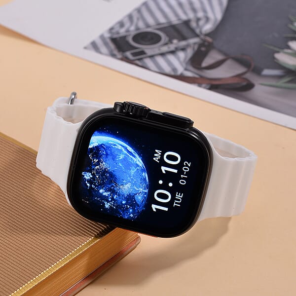 Shop Lc I20 Ultra 2 Max Suit 10 In 1 Set - (Black Smart Dial Earphone Case Cover And 7pcs Replaceable Watchband)