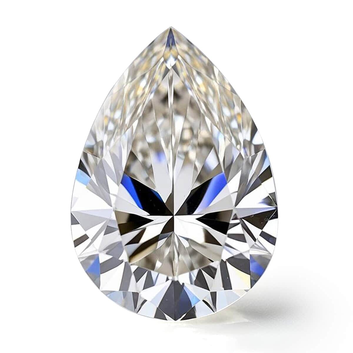 shop lc IGI Certified 5.00 ctw Pear Lab Grown Diamond Loose Gemstone – G VS2