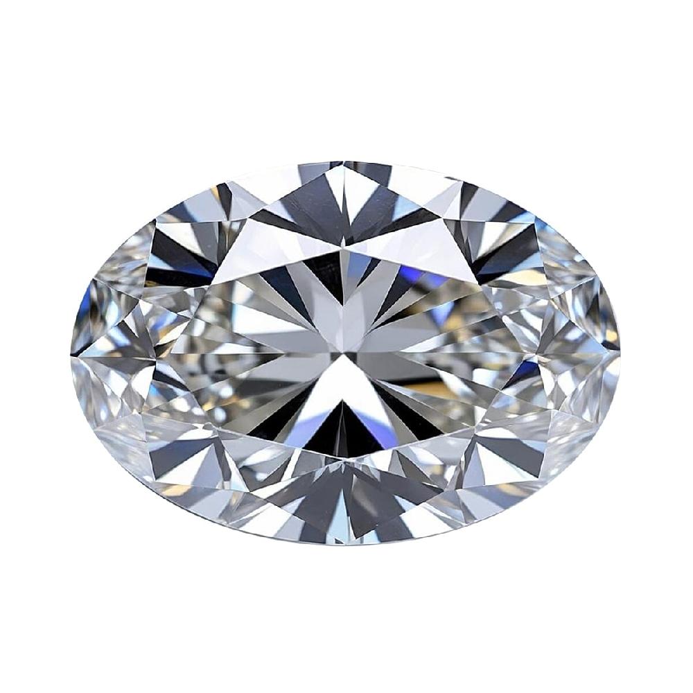 shop lc IGI Certified 7.00 ctw Oval Lab Grown Diamond Loose Gemstone – G VS2