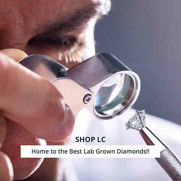 Shop Lc IGI Certified Luxuriant Lab Grown Diamond (G VS2) (Cushion) 4.00 Ctw