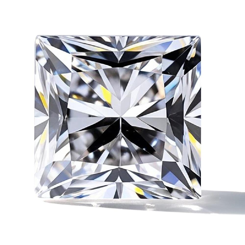 shop lc IGI Certified Luxuriant Lab Grown Diamond (Princess) (G VS2) 2.00 ctw