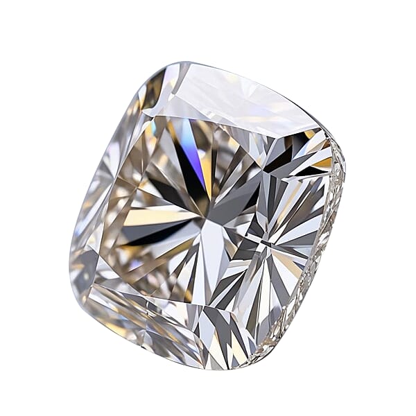 Shop Lc IGI Certified Luxuriant Lab Grown Diamond (Sqr Cush) (G VS2) 3.00 Ctw