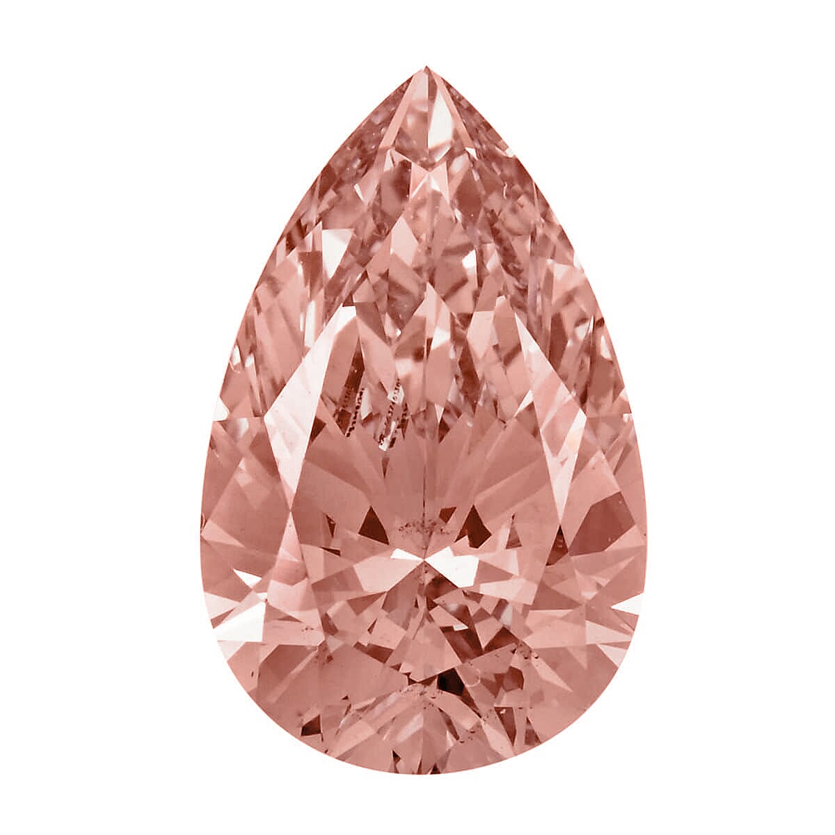 shop lc IGI Certified Luxuriant Lab Grown Pink Diamond (Pear Mix Brilliant Cut) (VS2) 2.00 Carat Total Weight