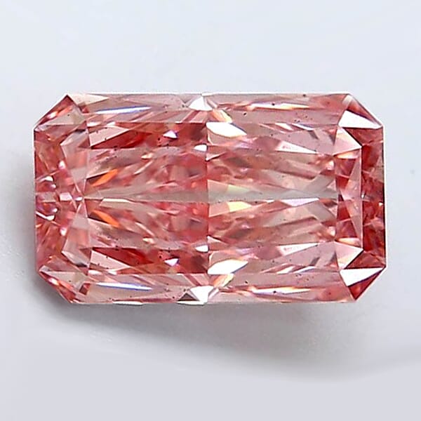 Shop Lc IGI Certified Luxuriant Lab Grown Pink Diamond (Radiant) (VS2) 1.00 Ctw