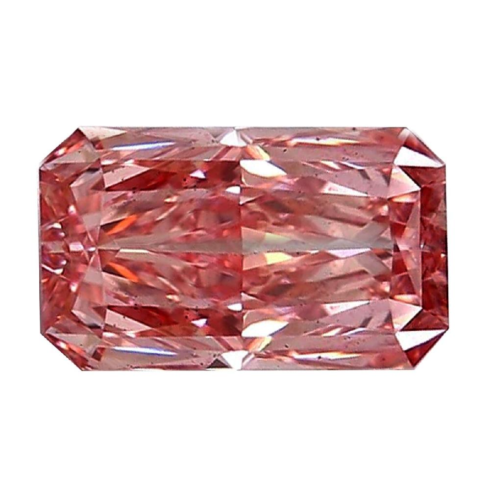 shop lc IGI Certified Luxuriant Lab Grown Pink Diamond (Radiant) (VS2) 1.00 ctw