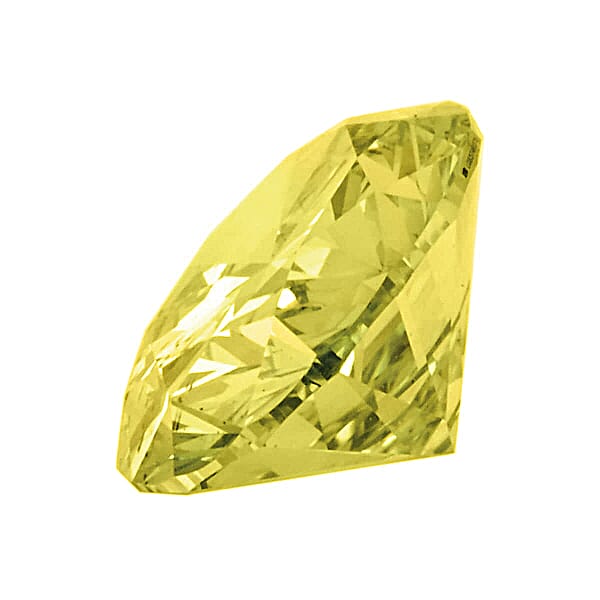 Shop Lc IGI Certified Luxuriant Lab Grown Yellow Diamond (Oval) (VS2) 2.00 Ctw