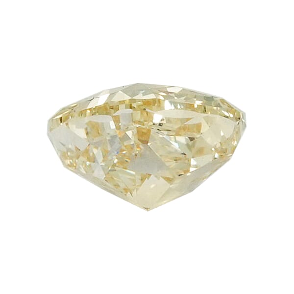 Shop Lc IGI Certified Luxuriant Lab Grown Yellow Diamond (VS2) (Sqr Cush) 1.00 Ctw