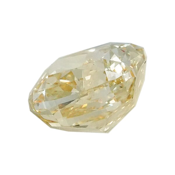 Shop Lc IGI Certified Luxuriant Lab Grown Yellow Diamond (VS2) (Sqr Cush) 1.00 Ctw