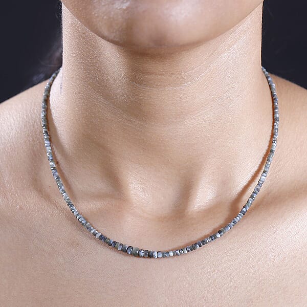 Shop Lc Iliana AAA Narsipatnam Alexandrite 30.00 Ctw Beaded Necklace 18-20 Inches In 18K Yellow Gold