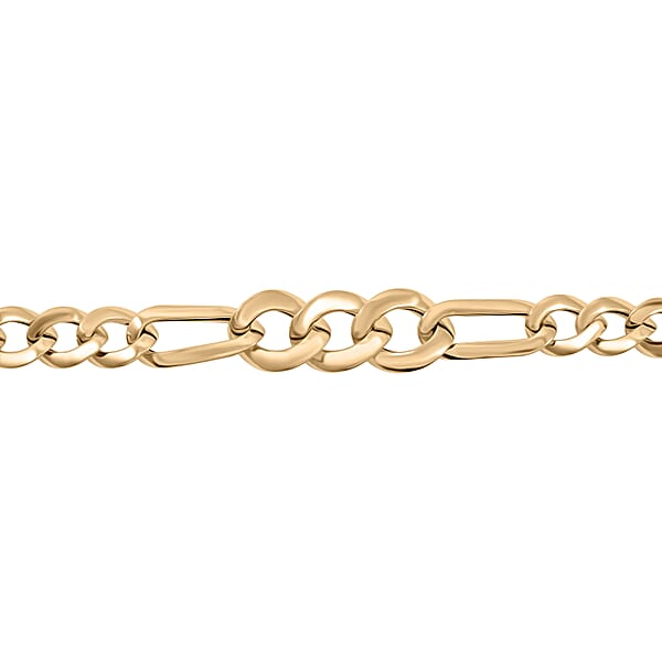 Shop Lc Italian Ponte Vecchio Grumetta Chain Bracelet In 10K Yellow Gold (7.50 In) 3.1 Grams