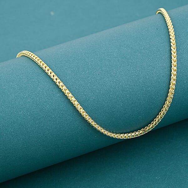 Shop Lc Italian Rope Chain Necklace In 14K Yellow Gold Over Sterling Silver 9.07 Grams 20 Inches